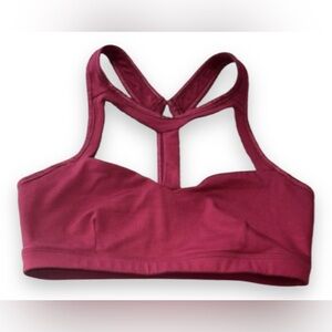 Bombshell Sportswear, size Small sports bra, Burgundy